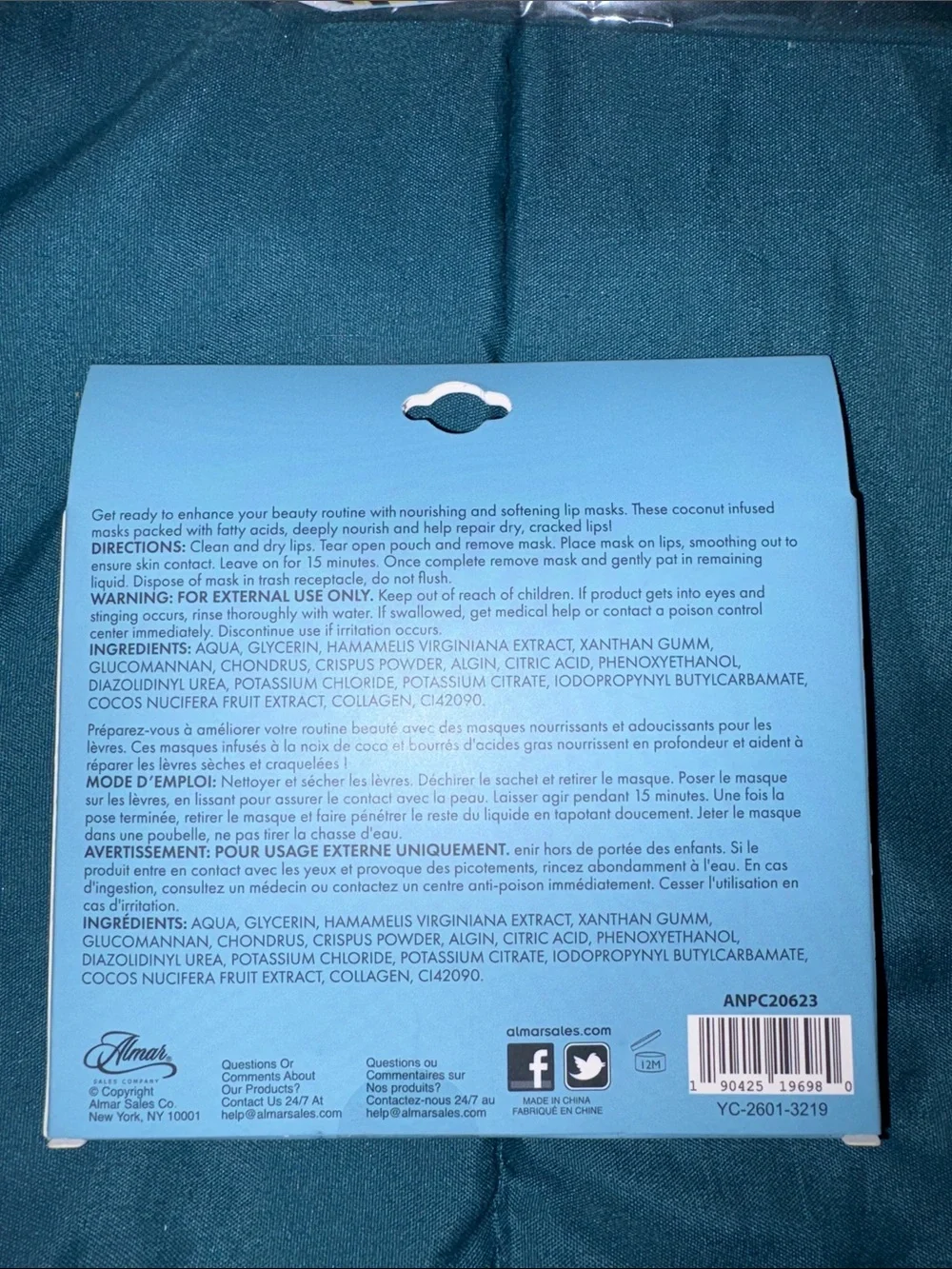 Coconut Kiss Nourishing & Softening Lip Masks - Silver